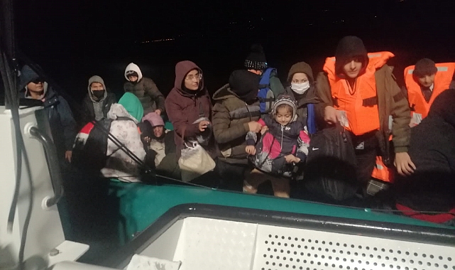 Ayvacık'ta göçmen operasyonu