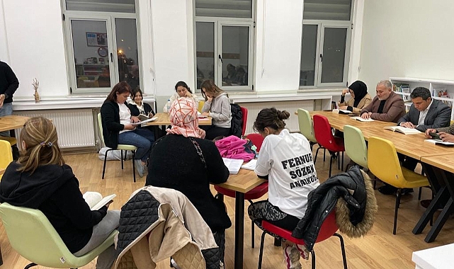 Ayvacık’ta kitap okuma etkinliği