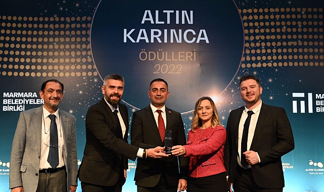 Biga Belediyesi'nin projesi ödüle layık görüldü