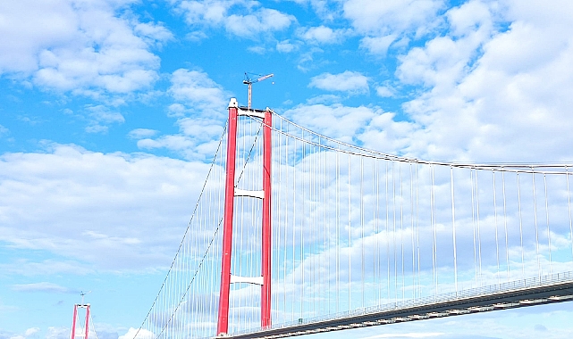 Çanakkale Köprüsü'nde hummalı çalışma