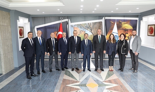 ÇTSO'dan Vali Aktaş'a ziyaret