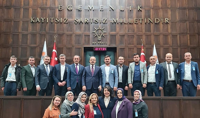 Ezine heyeti Ankara'daydı