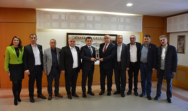 Kaşdemir'den ÇTB'ye hayırlı olsun ziyareti