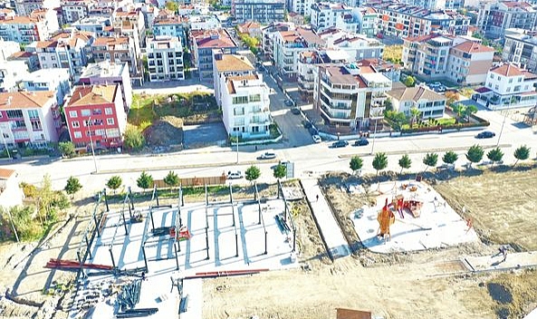 Millet Bahçesi çalışmaları sürüyor