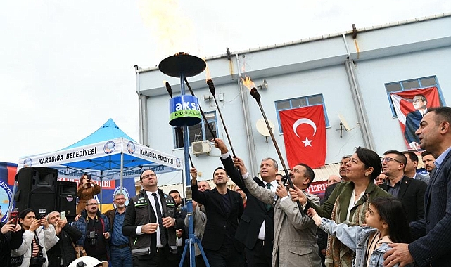 Turan; "Karabiga'mız doğal gaza kavuştu"