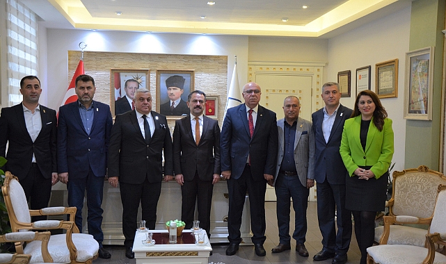 Yeni Yönetimden Vali Aktaş'a ziyaret