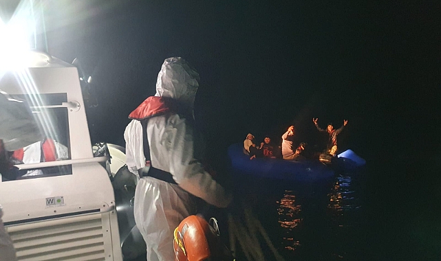 61 düzensiz göçmen kurtarıldı