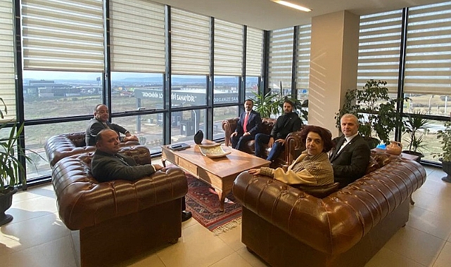 Aktaş'tan Semizoğlu'na tebrik ziyareti