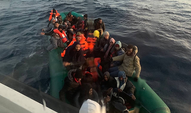 Ayvacık'ta göçmen operasyonu