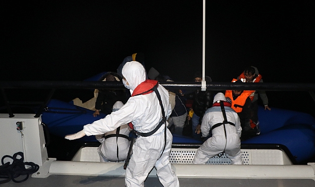 Ayvacık'ta göçmen operasyonu