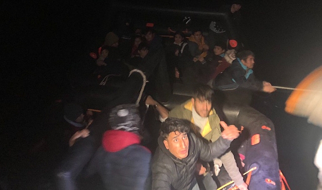 Ayvacık'ta göçmen operasyonu