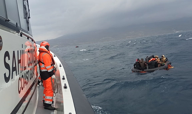 Ayvacık'ta göçmen operasyonu