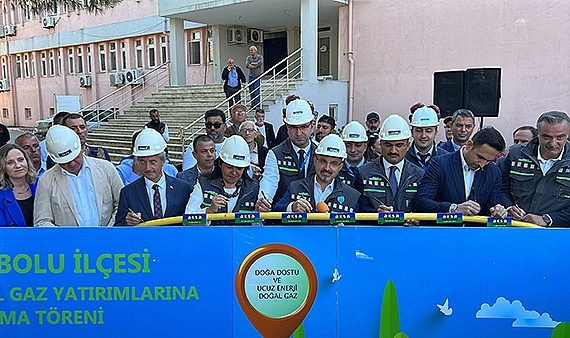 Gelibolu'da doğal gaz heyecanı