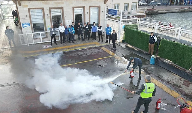 GESTAŞ iskelelerinde farkındalık eğitimi