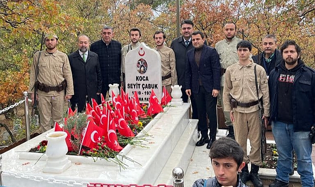 Seyit Onbaşı dualarla anıldı