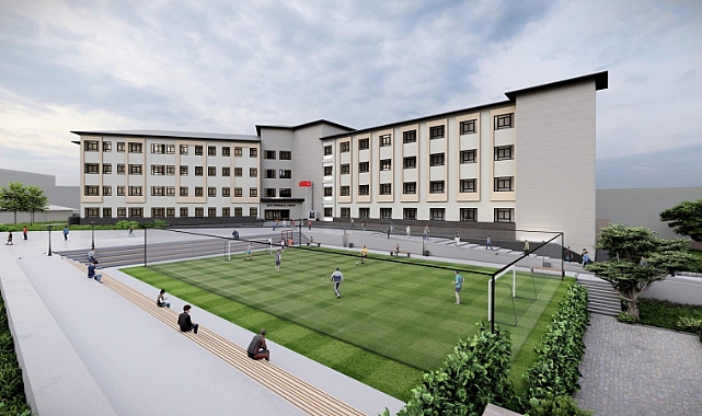 "Anadolu Lisesi'nin inşaat süreci başladı"