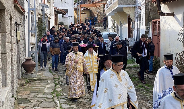Anastasiadou Gökçeada'da toprağa verildi