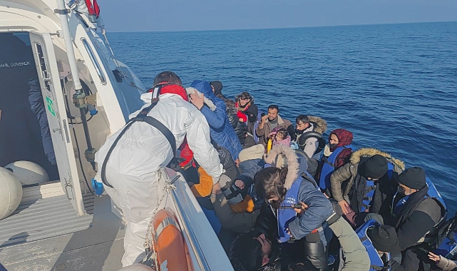 Ayvacık'ta göçmen operasyonu