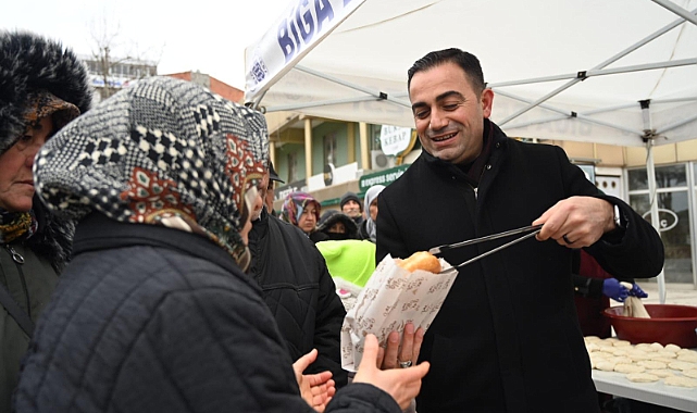 Biga'da gödek ikramı