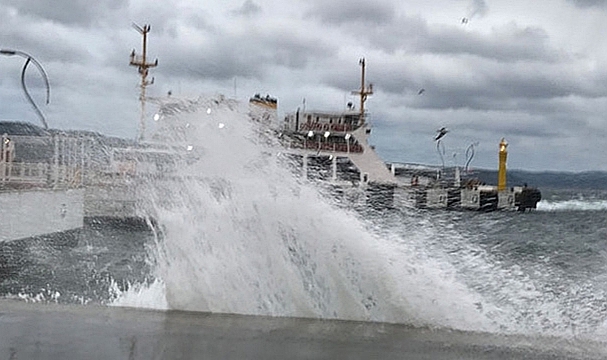 Çanakkale için kuvvetli fırtına uyarısı