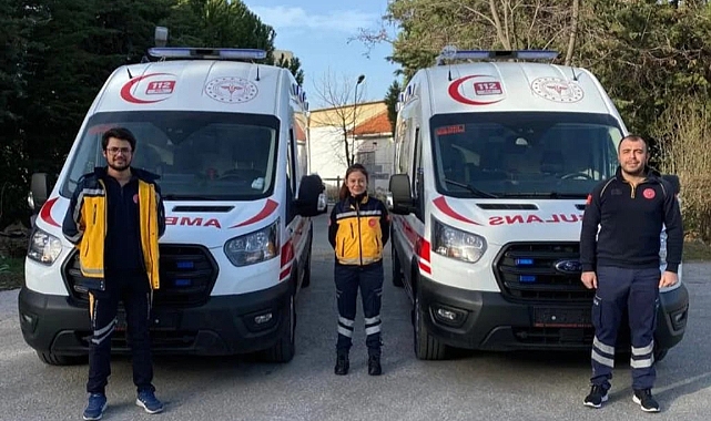 Çanakkale'ye iki ambulans