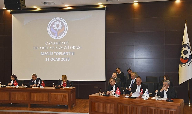 ÇTSO 2023 yılı ilk olağan meclis toplantısı yapıldı