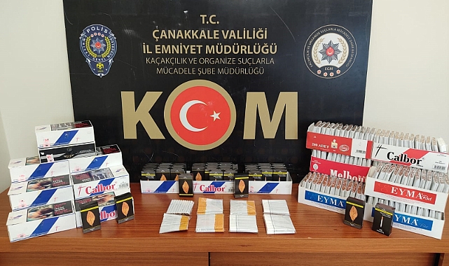 Kaçak tütün operasyonu