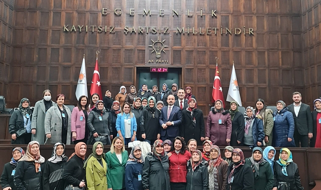 Muhtar eşleri TBMM'de