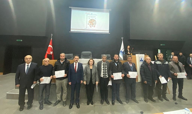 Muhtarlara belgeleri verildi
