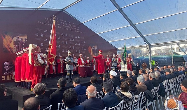 Gelibolu Yarımadası'nda tören