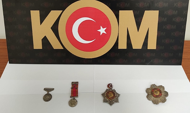 Tarihi eserler ele geçirildi