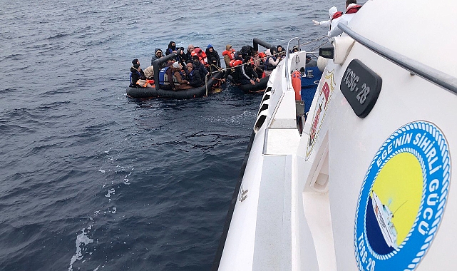 94 düzensiz göçmen kurtarıldı