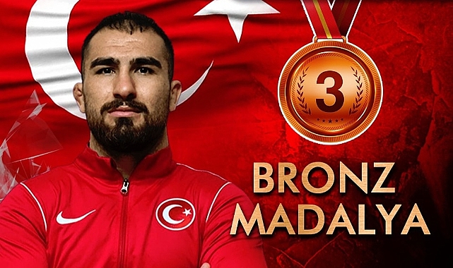 Aktürk'ten bronz madalya