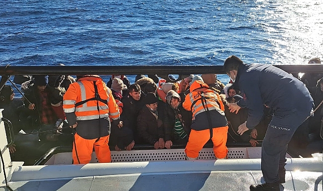 Ayvacık'ta göçmen operasyonu