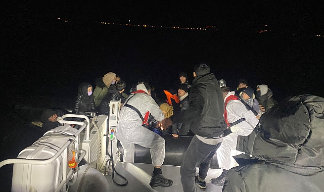 Ayvacık'ta göçmen operasyonu