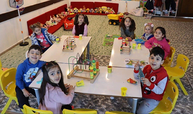 Çocuklar için oyun odası açıldı