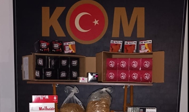 Emniyetten kaçak sigara operasyonu