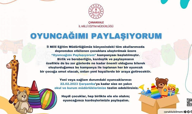 "Oyuncağımı Paylaşıyorum"