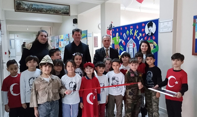 Anafartalar İlkokulu'nda anlamlı sergi