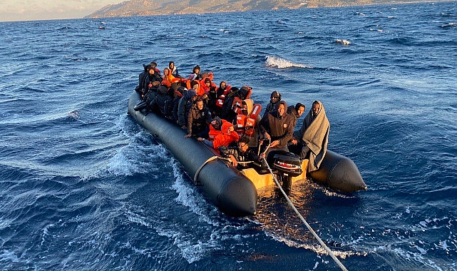 Ayvacık'ta göçmen operasyonu