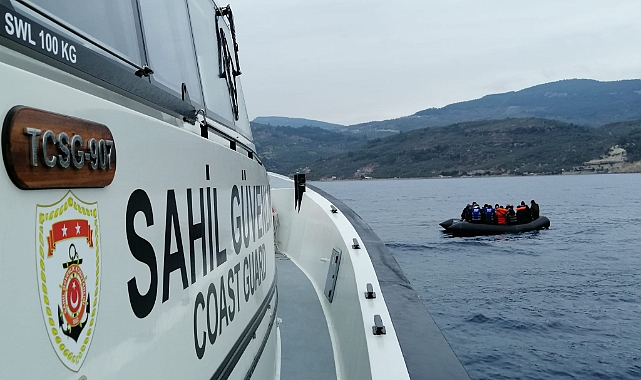 Ayvacık'ta göçmen operasyonu