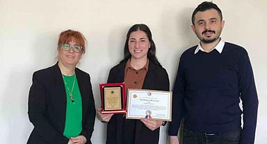 ÇOMÜ Öğrencisinin çalışması en iyi bildiri seçildi