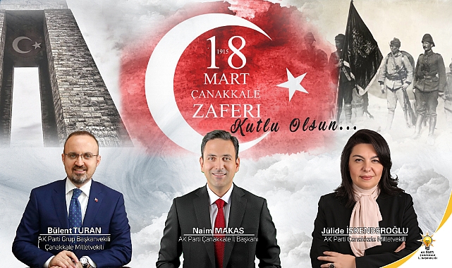 Turan ve İskenderoğlu'ndan 18 Mart mesajı ​​​​​​​