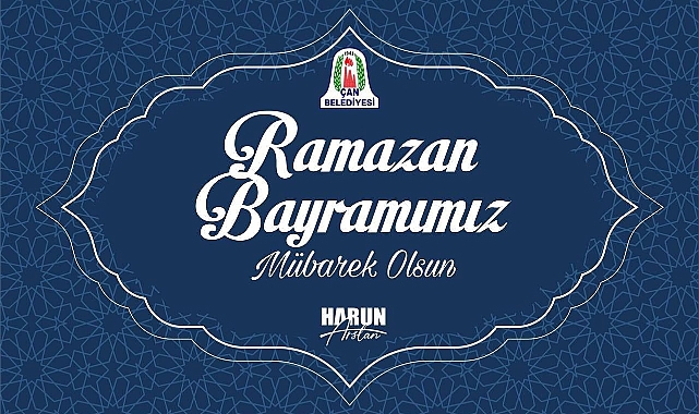 Arslan, "Sevdiklerinizle birlikte hayırlı bayramlar"