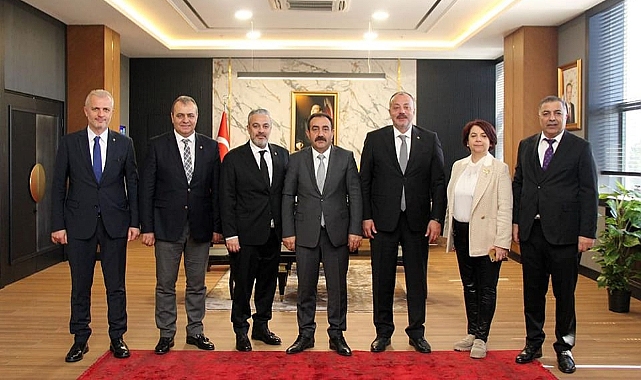 ÇTSO'dan Taşçı'ya hayırlı olsun ziyareti