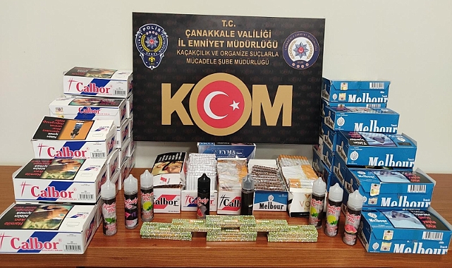 Emniyetten kaçak sigara operasyonu