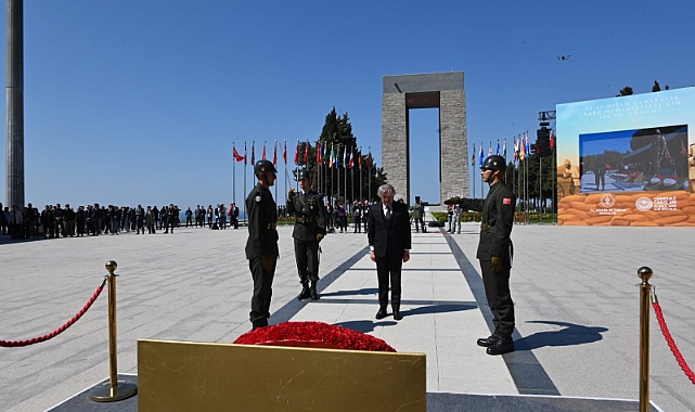Gelibolu Yarımadası'nda Şehitler anıldı