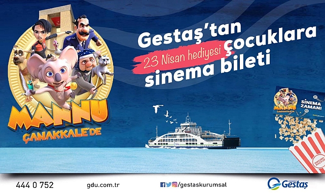 GESTAŞ'tan çocuklara 23 Nisan jesti