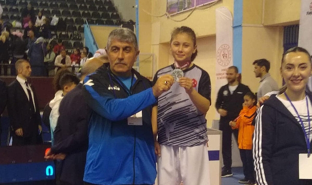 Miraç Eylül Taş'tan gümüş madalya