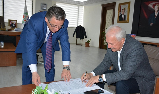 Lapseki'de protokol imzalandı